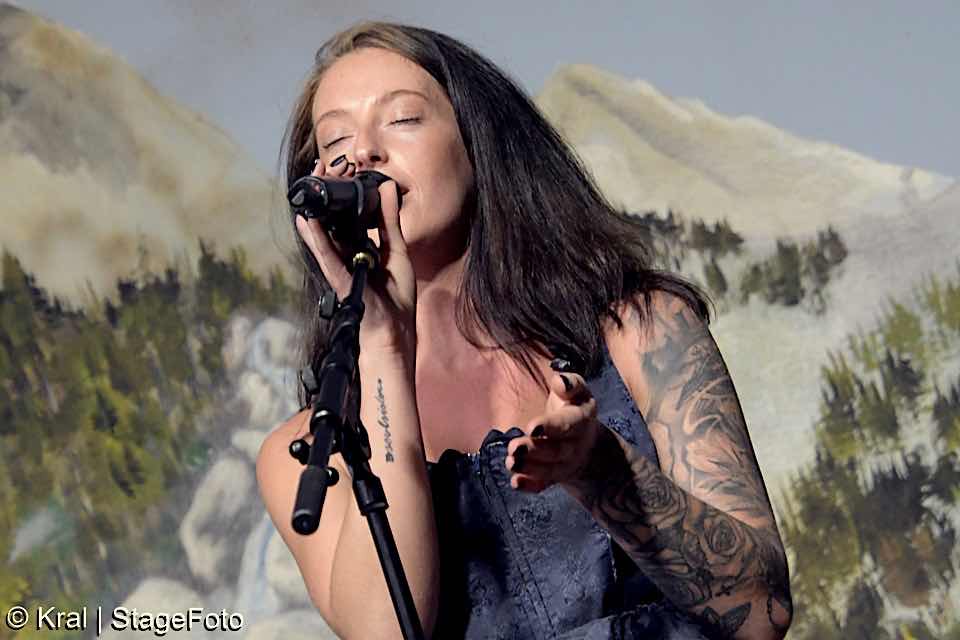 Theresa Lesitschnig am Steirafest 2022